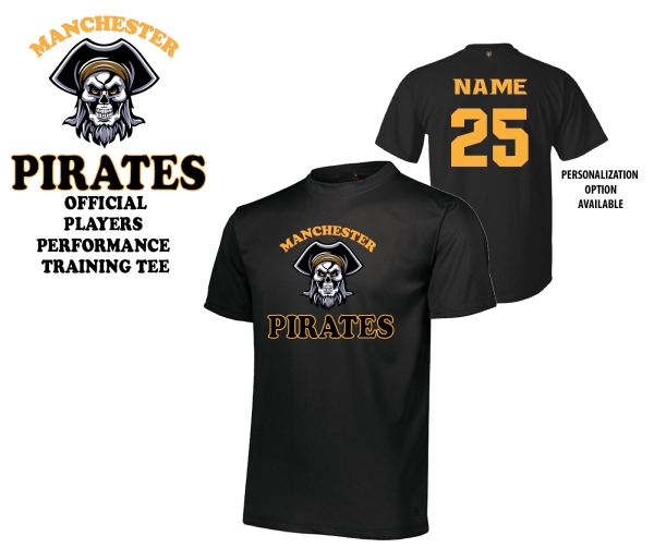 PIRATES PERFORMANCE TRAINING TEE by PACER