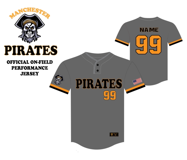 PIRATES OFFICIAL ON-FIELD JERSEY by PACER