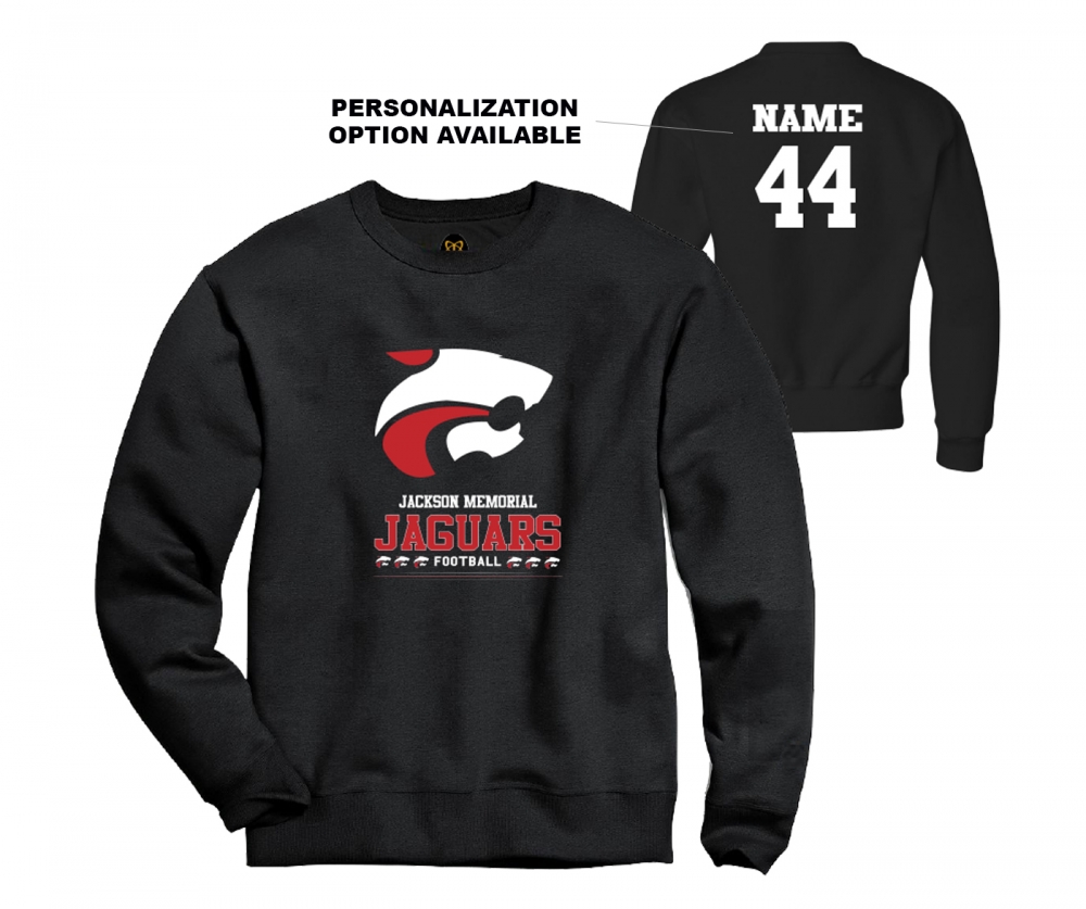 NEW JMHS FOOTBALL PRIMARY LOGO FLEECE CREW by PACER