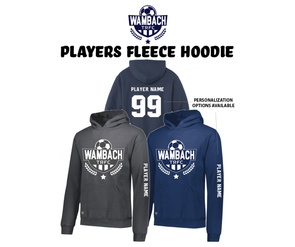 WAMBACH TRFC PLAYER FLEECE HOODIE COLLECTION by PACER