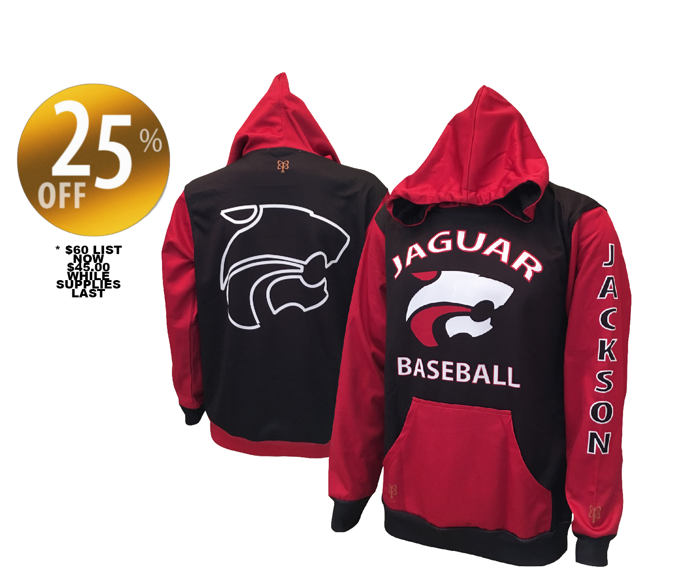 sublimated baseball hoodies