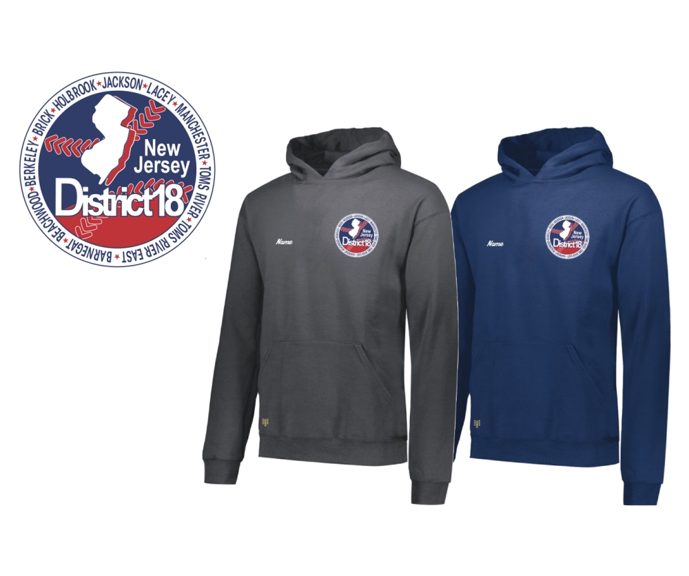 D18 LITTLE LEAGUE FLEECE HOODIE COLLECTION by PACER