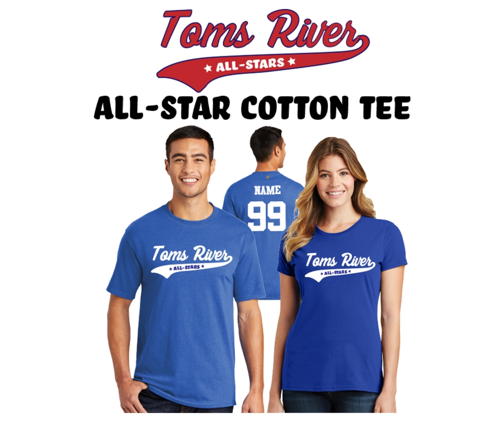 TOMS RIVER LITTLE LEAGUE OFFICIAL ALL-STAR COTTON TEE COLLECTION by PACER