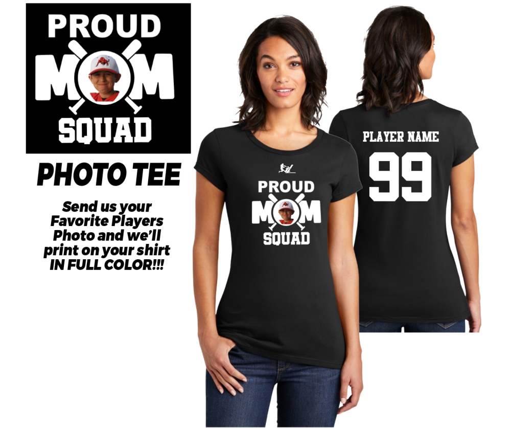 JLL OFFICIAL PROUD MOM SQUAD PHOTO TEE by PACER