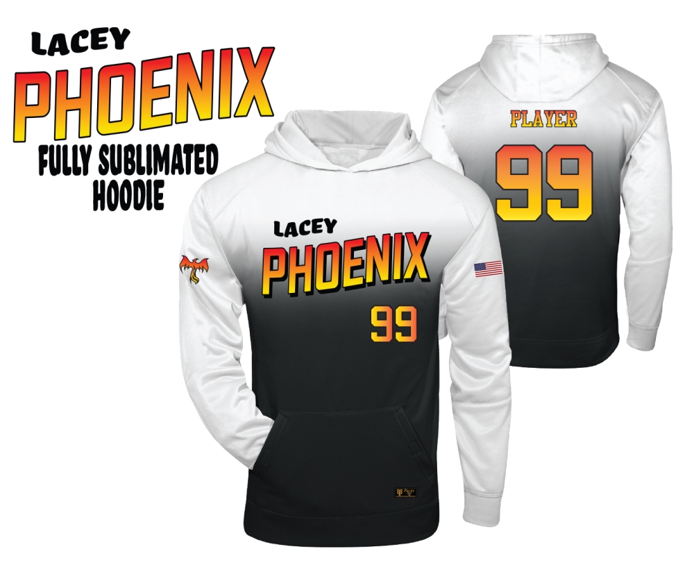 PHOENIX FULLY SUBLIMATED PERFORMANCE HOODIE by PACER