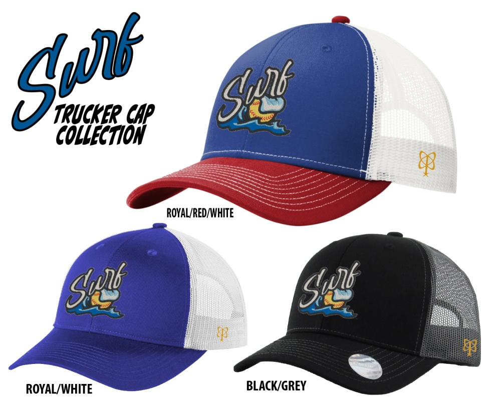 SURF EMBROIDERED TRUCKER HAT COLLECTION by PACER