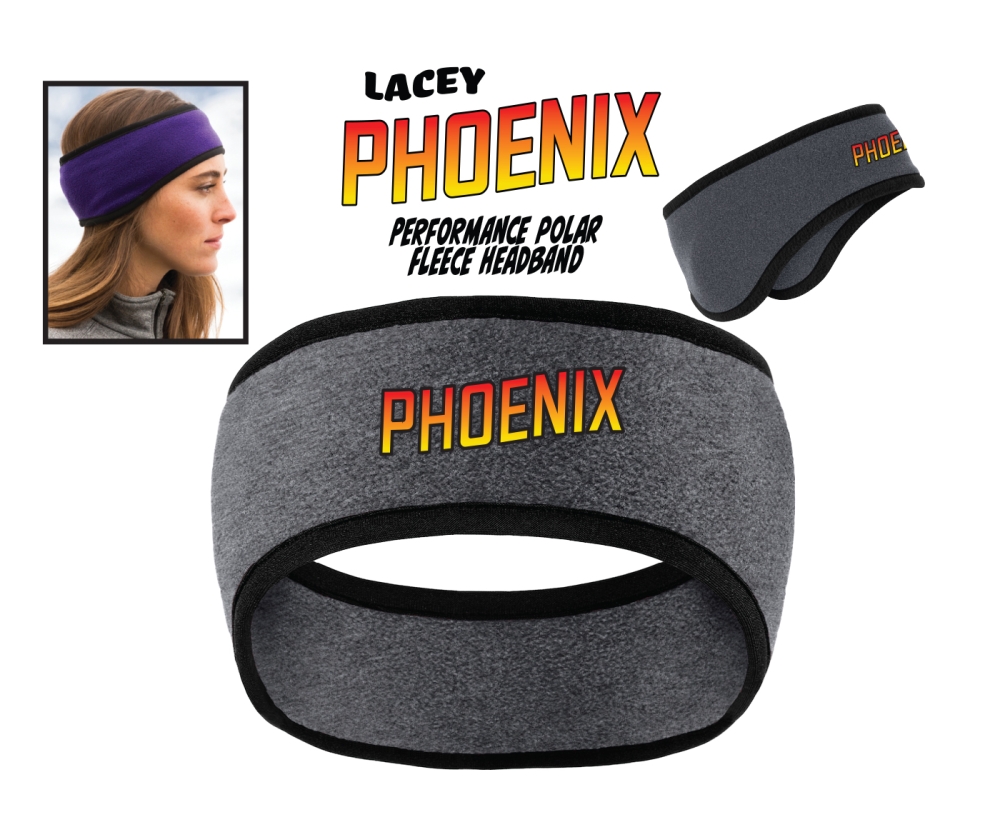 PHOENIX OFFICIAL EMBROIDERED POLAR FLEECE HEADBAND by PACER