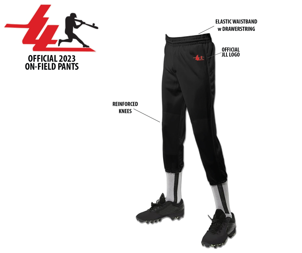 JLL 2023 OFFICIAL ON-FIELD YOUTH PULL-UP PANTS by PACER