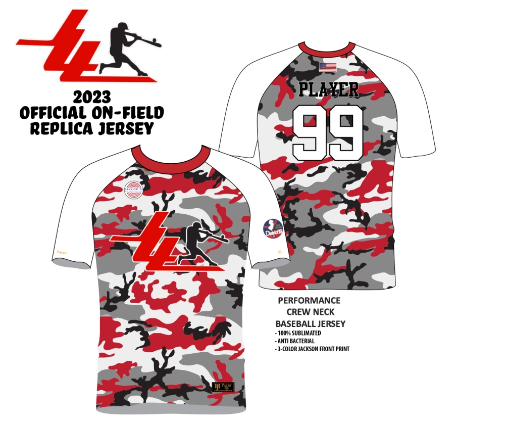 JLL OFFICIAL 2023 REPLICA ON-FIELD JERSEYS by PACER