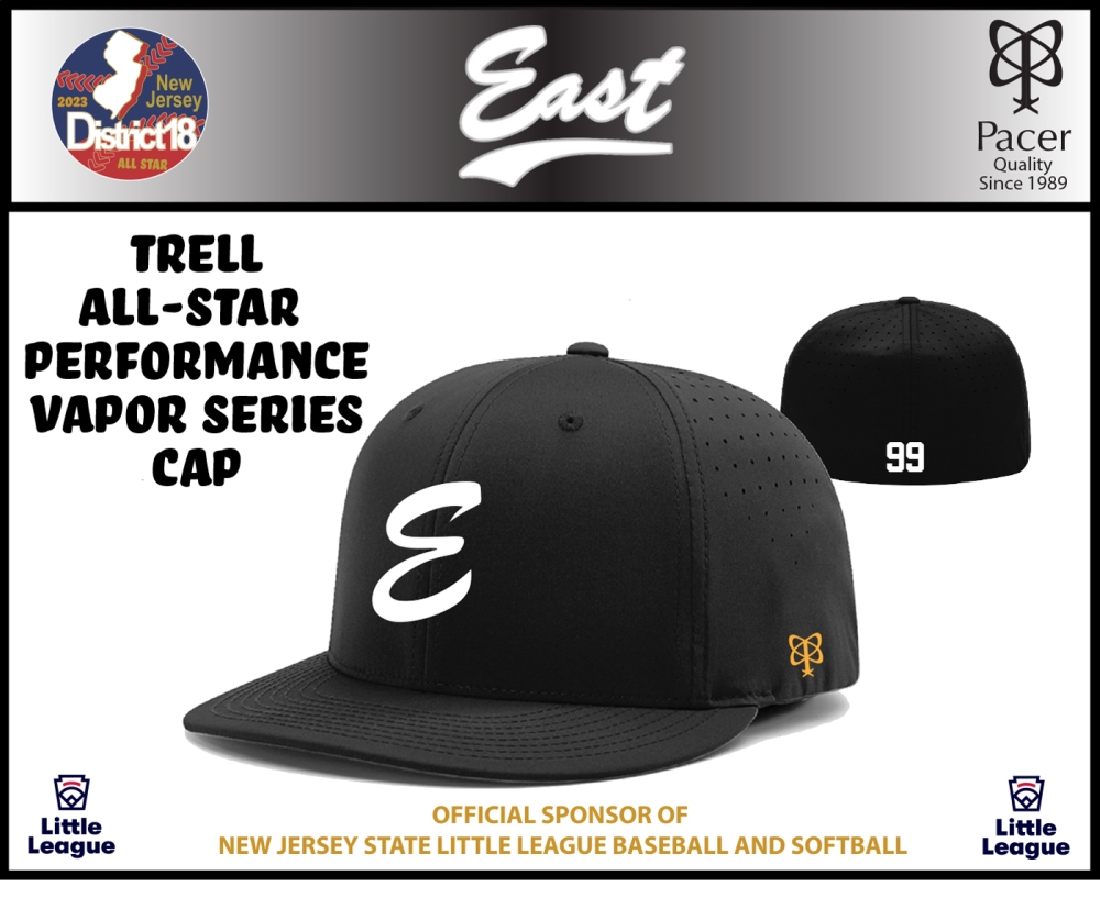 TRELL OFFICIAL 2023 ON-FIELD ALL-STAR VAPOR SERIES FITTED CAP by Pacer