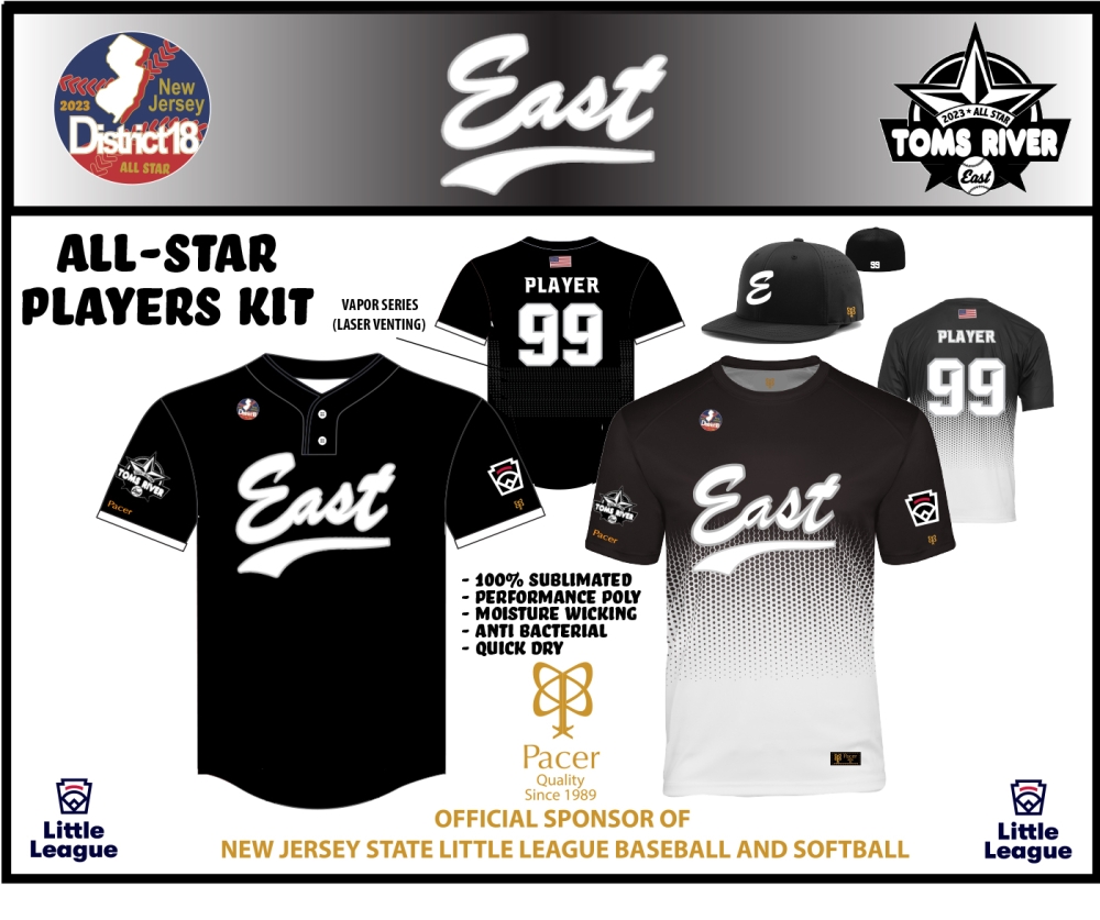 TRELL 2023 JUNIORS  ALL-STAR PLAYERS KIT by PACER