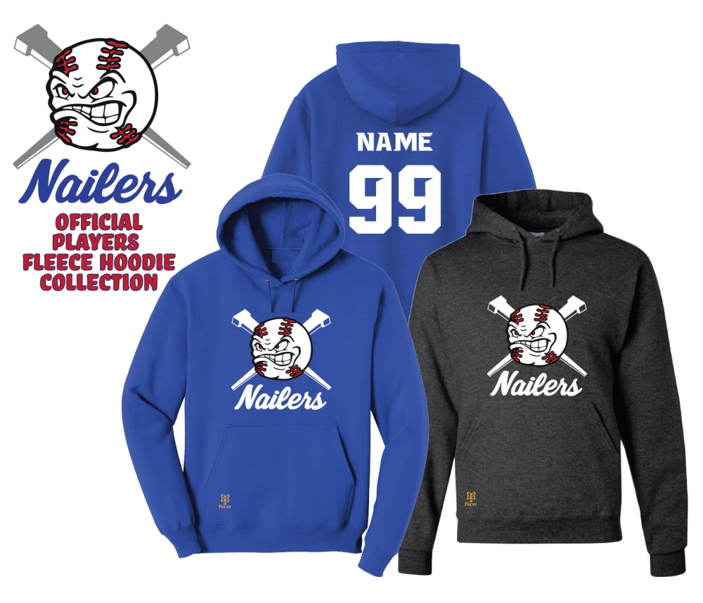 NAILERS PLAYER FLEECE HOODIE COLLECTION by PACER