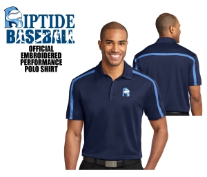 RIPTIDE EMBROIDERED PERFORMANCE POLO SHIRT by PACER