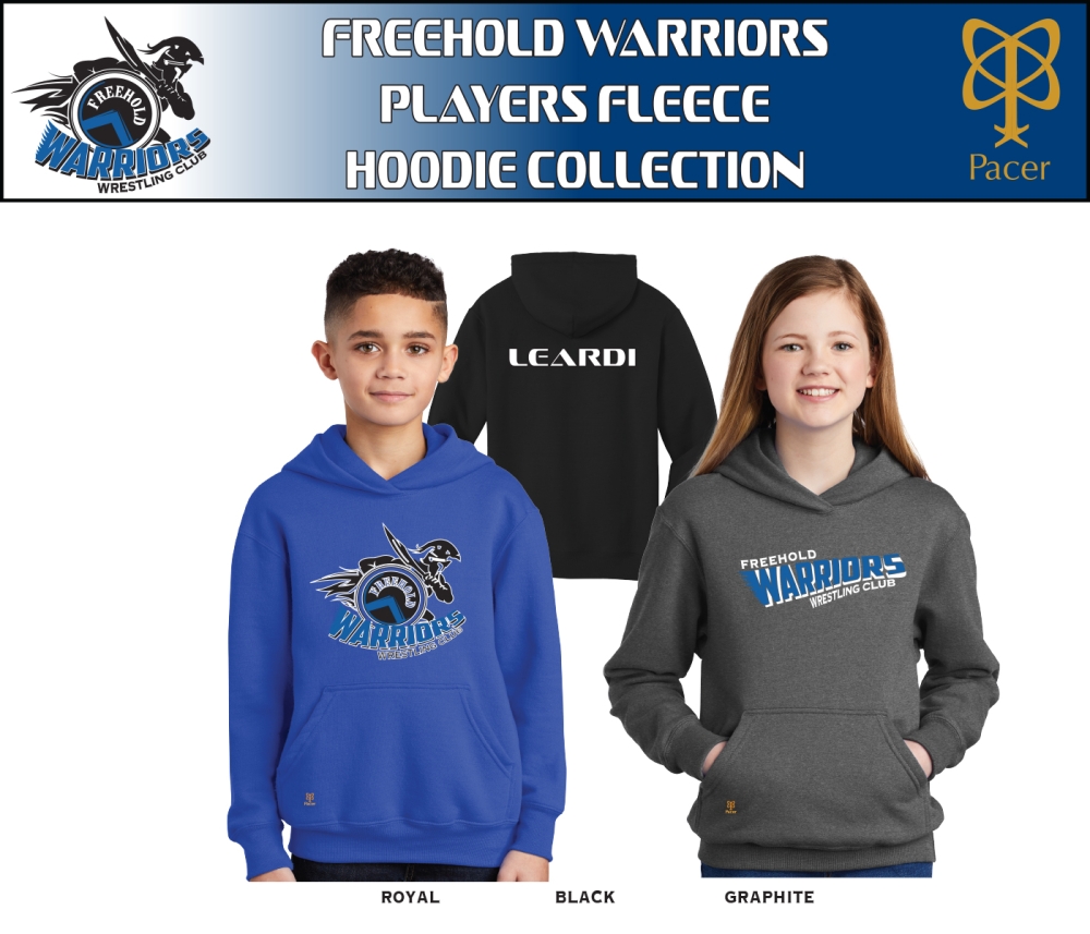 WARRIORS OFFICIAL PLAYER FLEECE PULLOVER HOODIE COLLECTION by PACER