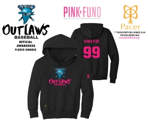 OUTLAWS OFFICIAL AWARENESS FLEECE PULLOVER HOODIE by PACER