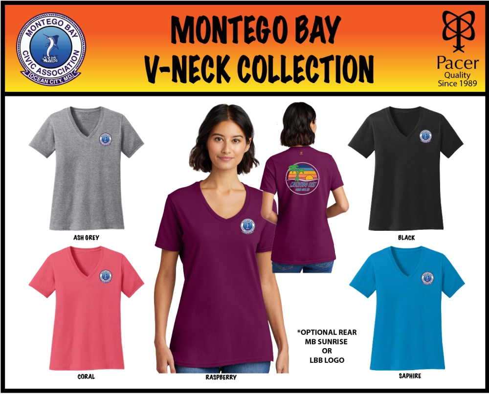 MONTEGO BAY LADIES V-NECK COLLECTION by PACER