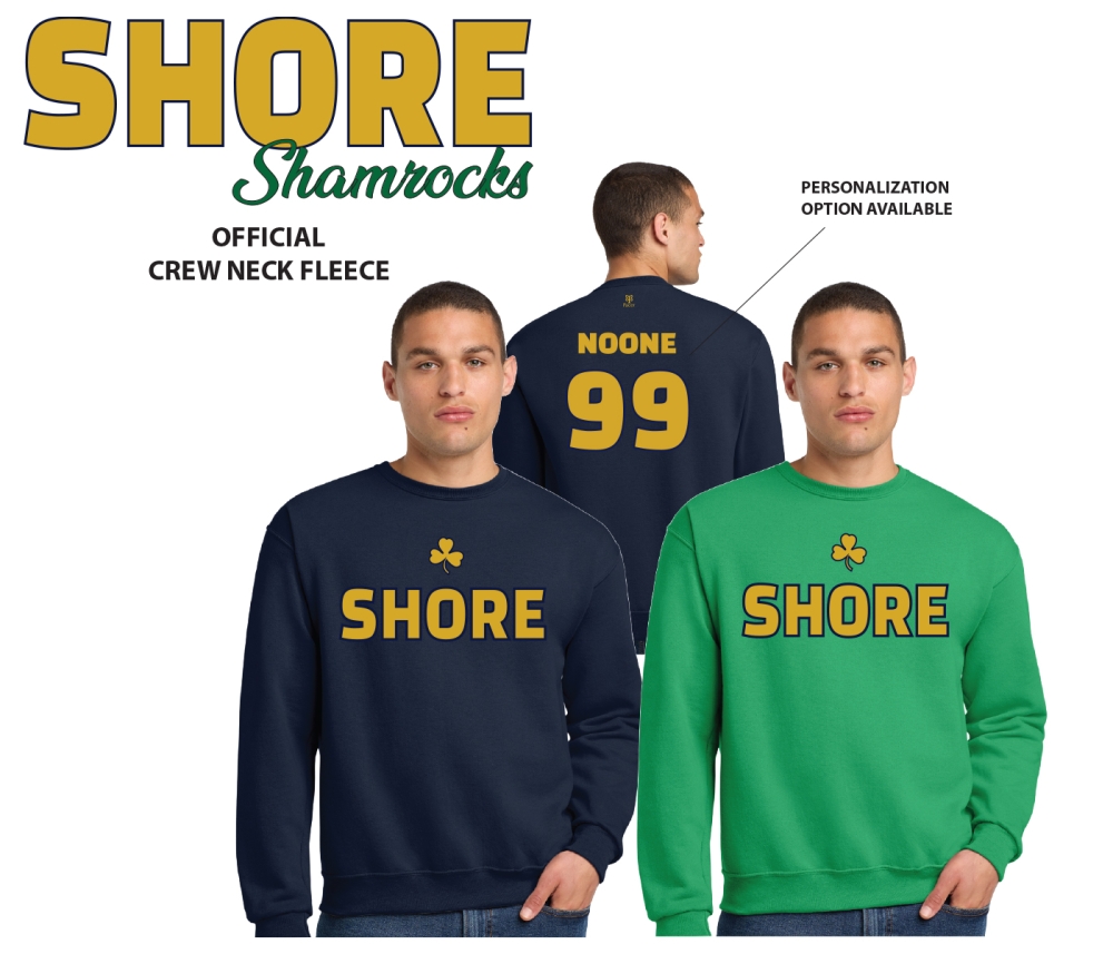 SHAMROCKS OFFICIAL CREW NECK FLEECE by PACER