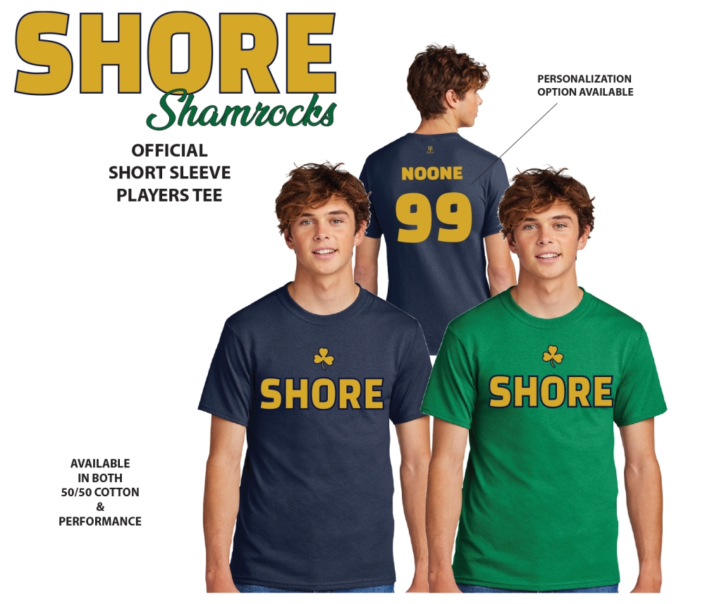 SHAMROCKS OFFICIAL PLAYERS TEE COLLECTION by PACER