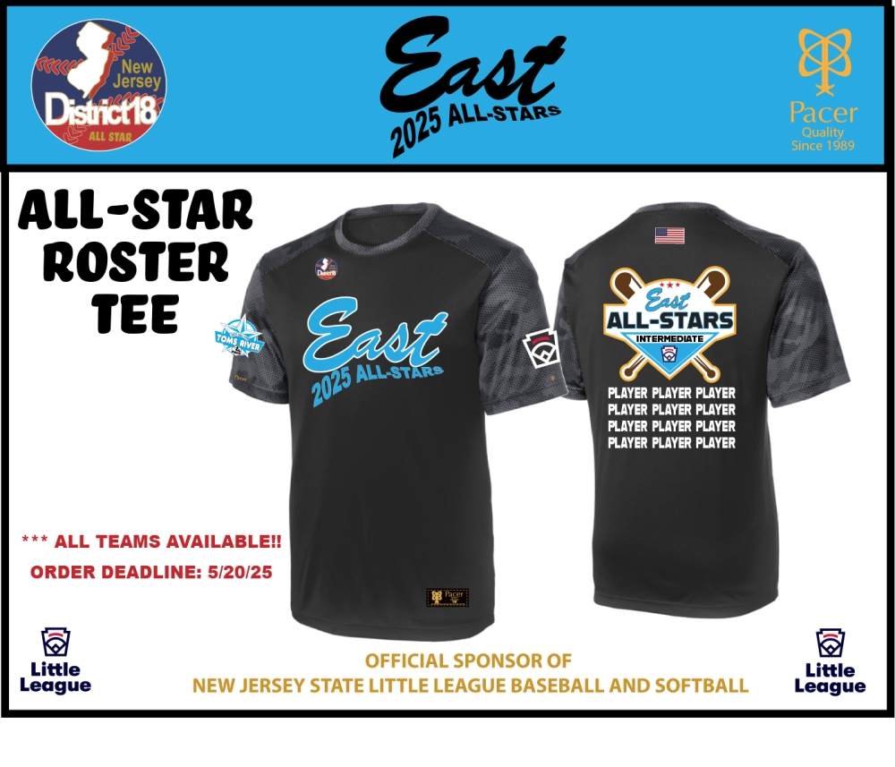 TRELL 2025 PERFORMANCE ALL-STAR ROSTER TEE by PACER