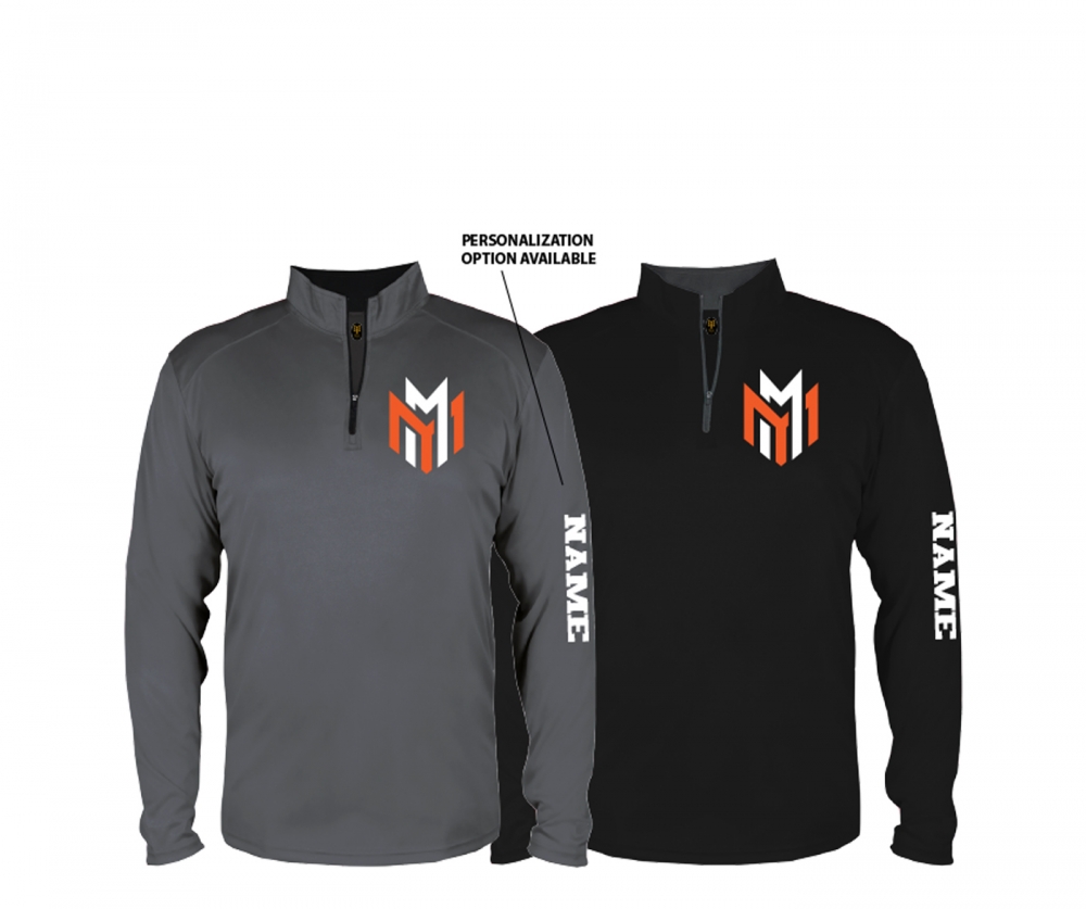 MAYHEM 1/4 ZIP LONG SLEEVE PERFORMANCE CAGE JERSEY  by PACER