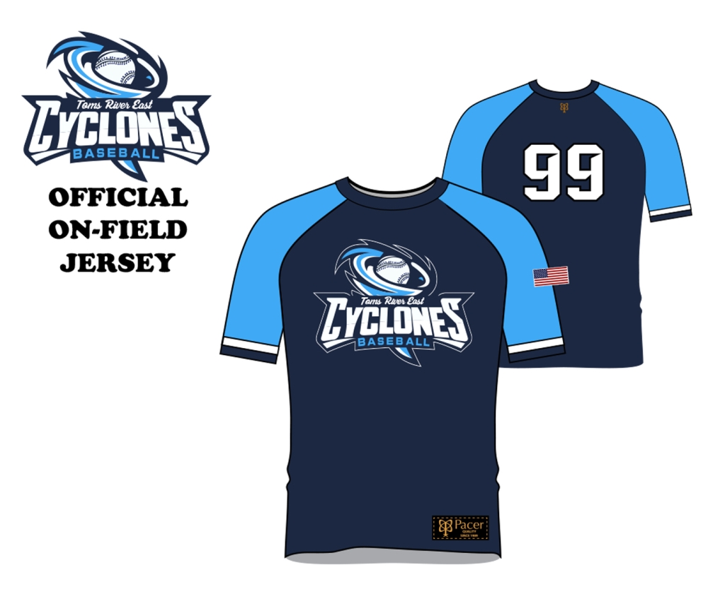 CYCLONES OFFICIAL ON-FIELD JERSEY by PACER