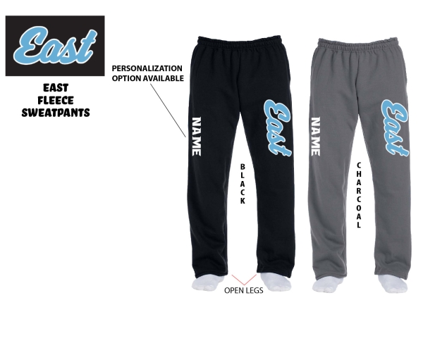 TRELL EAST THROWBACK FLEECE SWEATPANTS by PACER