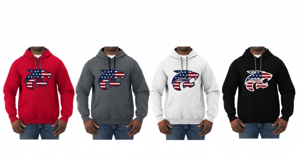 JAGS STARS & STRIPES OFFICIAL TEAM PULL OVER HOODIES by PACER