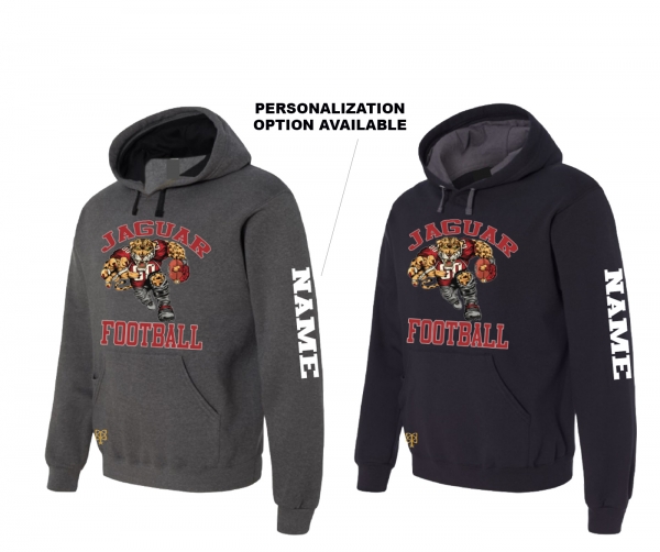 JMHS FOOTBALL HD MASCOT PULL-OVER FLEECE HOODIE by PACER