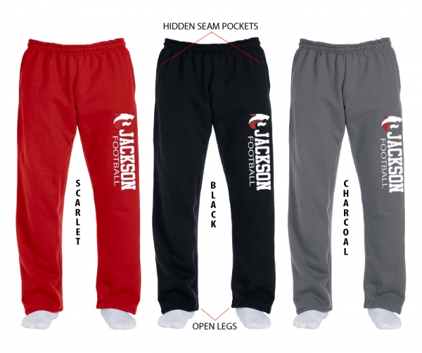 JMHS FOOTBALL OFFICIAL FLEECE SWEATPANTS by PACER