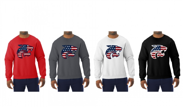 JAGS STARS & STRIPES  OFFICIAL TEAM CREW NECK FLEECE by PACER