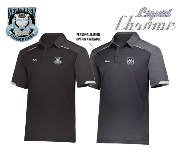 TRELL STATE CHAMPS LEGEND LIQUID CHROME PERFORMANCE POLO by Pacer