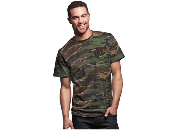 JAGS FASHION COLORED QUICK-DRY CAMOUFLAGE TEE SHIRTS by PACER