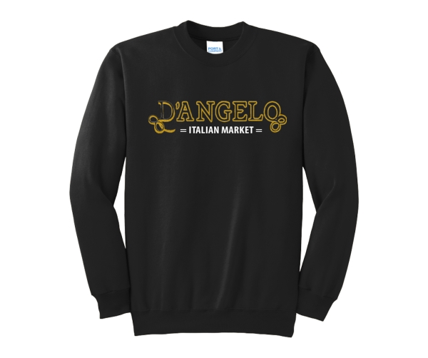 D'ANGELOS GLITTER BLING CREWNECK FLEECE by PACER