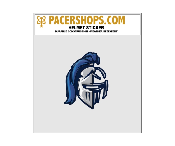 BLUE KNIGHTS OFFICIAL ON-FIELD HELMET STICKER by PACER
