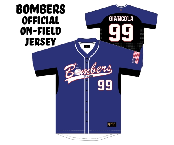 TR BOMBERS OFFICIAL 2022 ON-FIELD JERSEY by PACER