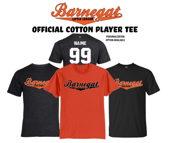 BARNEGAT LITTLE LEAGUE PLAYERS COTTON TEE COLLECTION by PACER