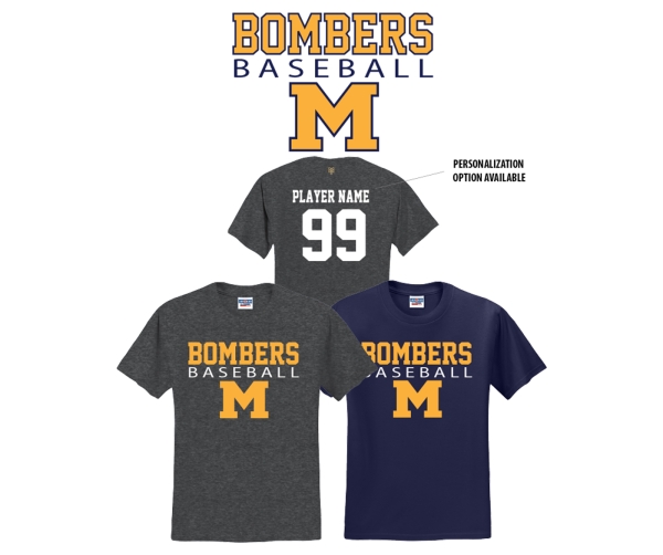 MANCHESTER BOMBERS COTTON TEE COLLECTION by PACER