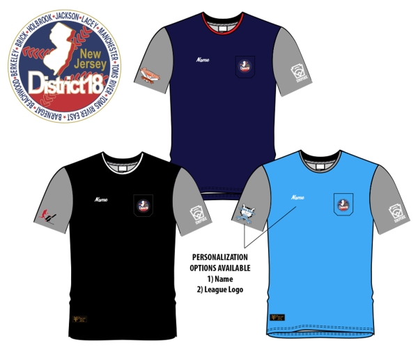 OFFICIAL 2022 DISTRICT 18 UMPIRES PERFORMANCE TEE COLLECTION by PACER
