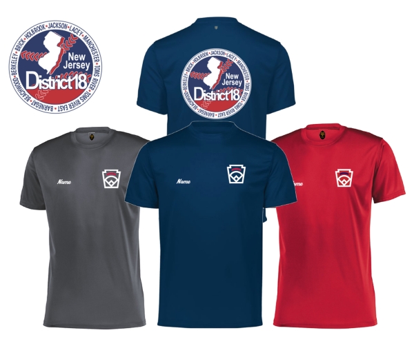 DISTRICT 18 PERFORMANCE TEE COLLECTION by PACER