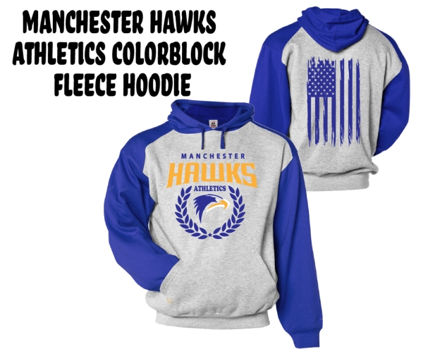 MANCHESTER ATHLETICS CB FLEECE HOODIE by PACER