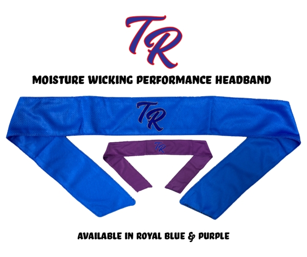 TOMS RIVER LITTLE LEAGUE MOISTURE WICKING PERFORMANCE HEADBAND by PACER