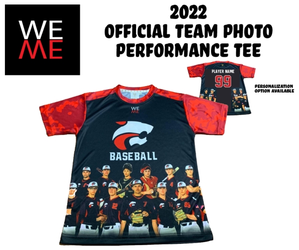 JMHS BASEBALL 2022 TEAM PHOTO PERFORMANCE TEE  by PACER