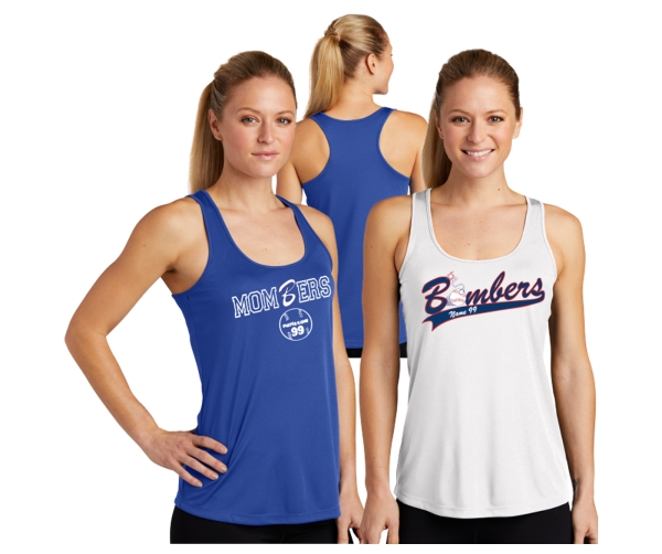 TOMS RIVER BOMBERS LADIES TANK TOP COLLECTION by PACER