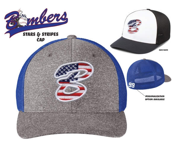 BOMBERS STARS & STRIPES CAP by PACER
