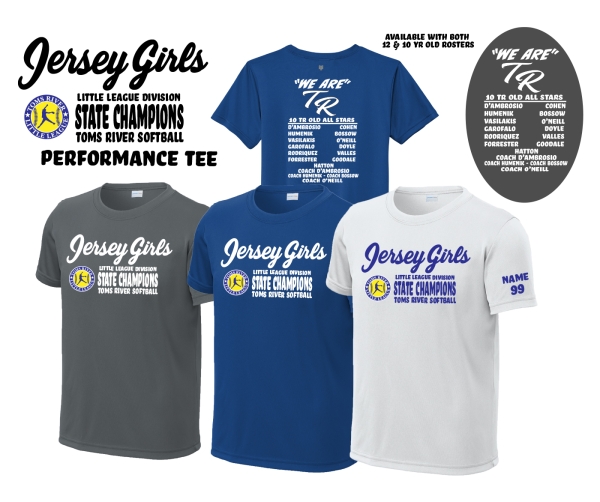 TRLL JERSEY GIRLS STATE CHAMPS TEE COLLECTION