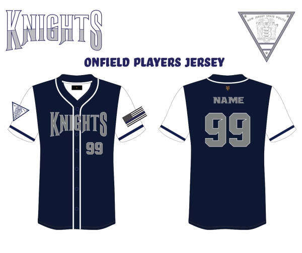 BLUE KNIGHTS 2022 OFFICIAL ONFIELD VAPOR SERIES JERSEY by PACER
