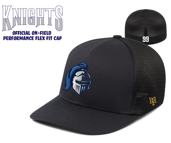 BLUE KNIGHTS 2022 OFFICIAL ON-FIELD PERFORMANCE MESH CAP by PACER