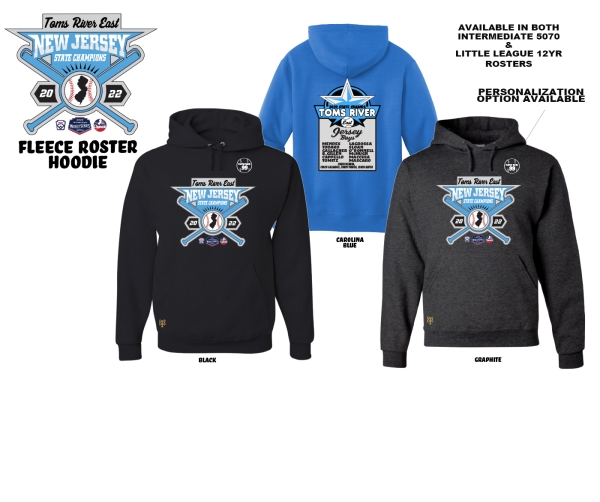 TRELL STATE CHAMPS FLEECE ROSTER HOODIE COLLECTION  by PACER