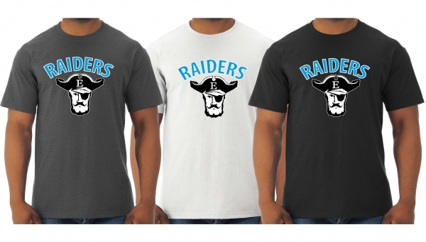 TOMS RIVER EAST RAIDERS QUICK-DRI TEE SHIRTS by PACER