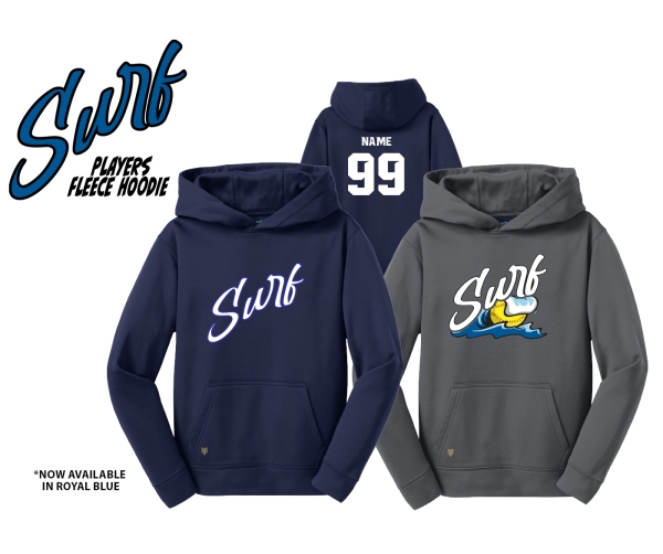 TOMS RIVER SURF OFFICIAL PLAYERS FLEECE HOODIE COLLECTION by PACER